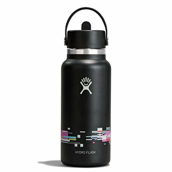 32-oz-wide-mouth-with-flex-straw-cap-h2 le26-w32-1007-32-oz-wide-flex-straw-cap-glitch-black-straight.jpg